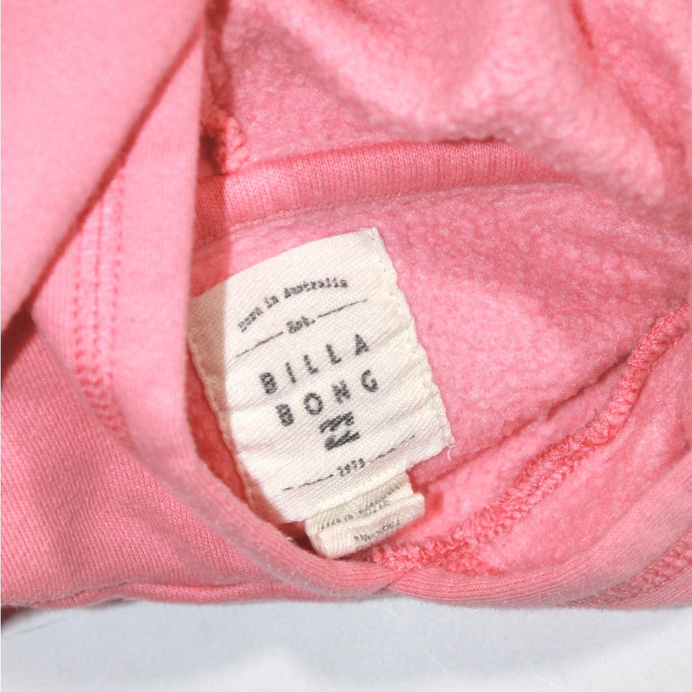 Billabong Girls Pink Graphic Hoodie Sweater - Picture 4 of 8